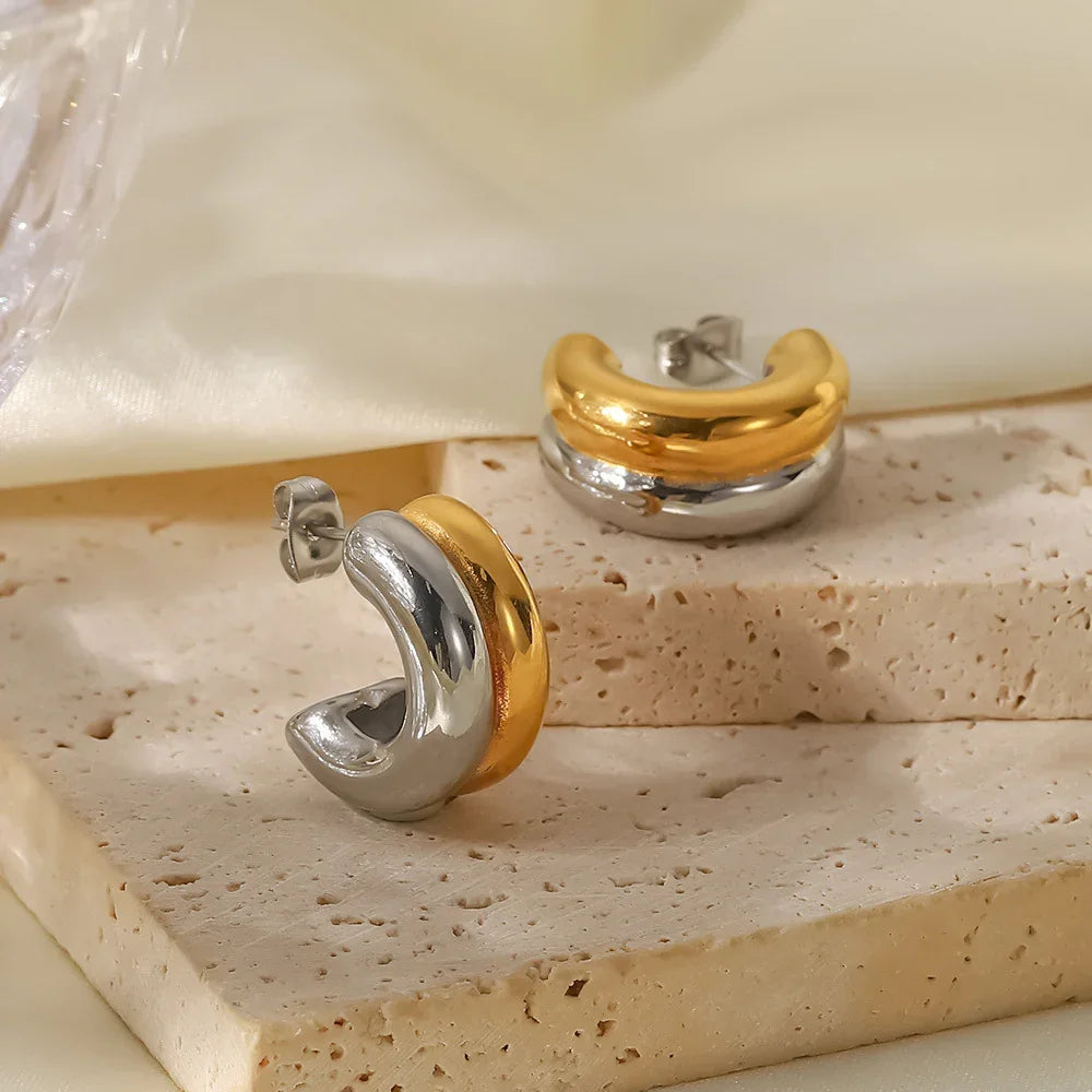 [Echo Fine]Henrietta Gold Earrings