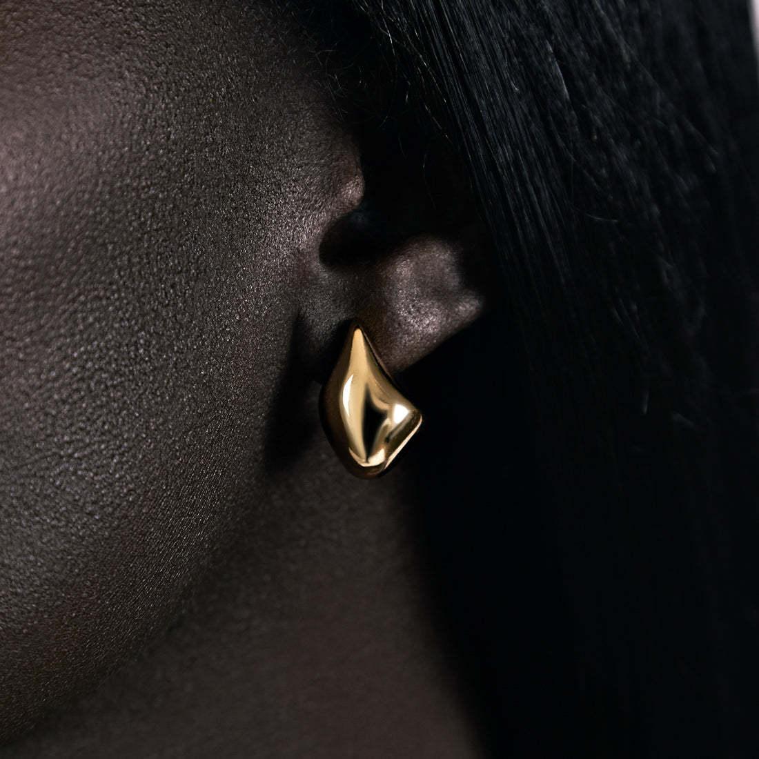 [Echo Fine]Selena Gold Earrings