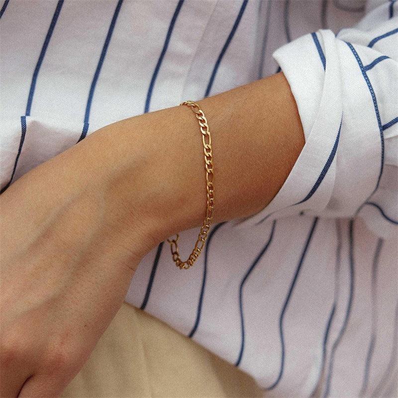 [Echo Fine]Saturn Gold Chain Bracelet