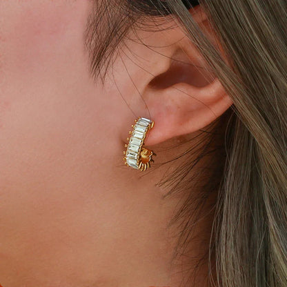 [Echo Fine]Agnes Diamond Earrings