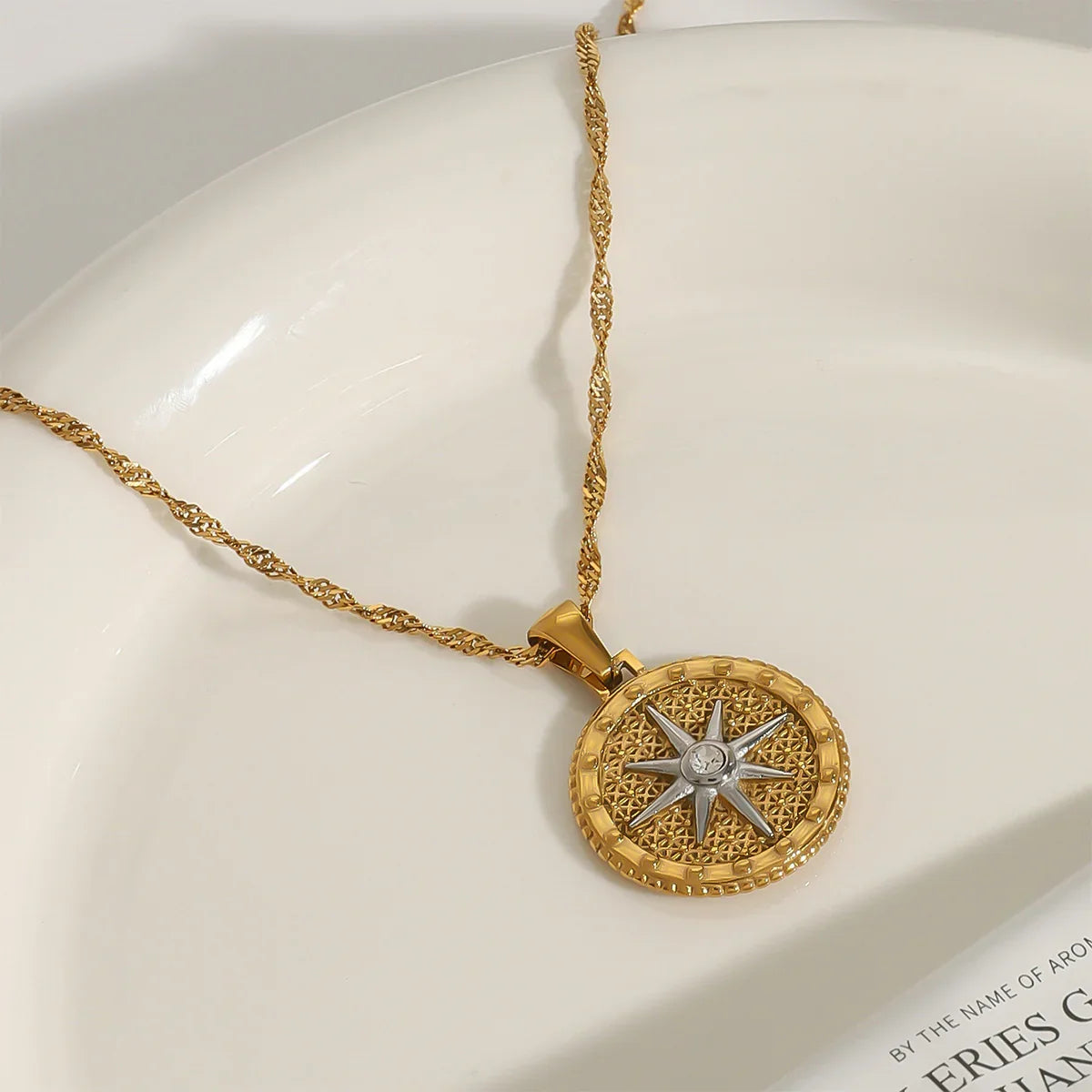 [Echo Fine]Parker Gold Star Pendant