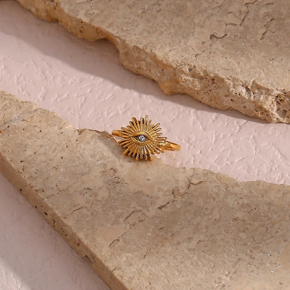 [Echo Fine]Solana Gold Ring