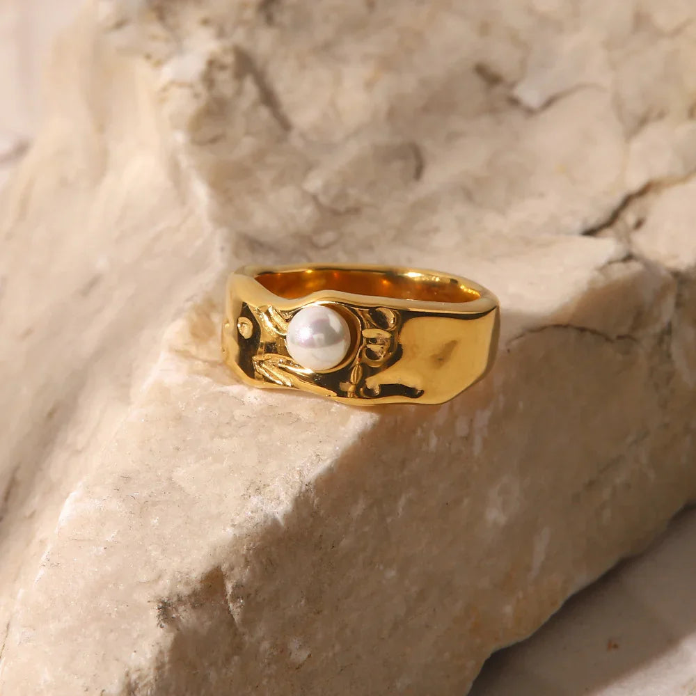 [Echo Fine]Cerulia Freshwater Pearl Ring