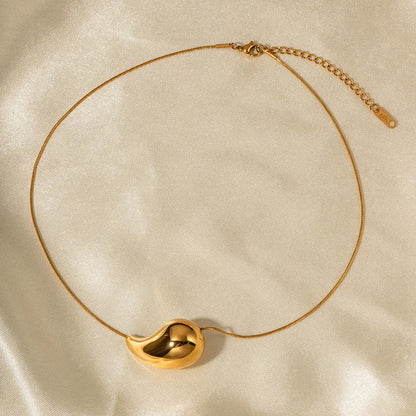 [Echo Fine]Sandra Drop Necklace