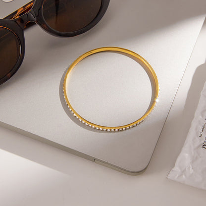 [Echo Fine]Kalista Diamond Gold Bangle