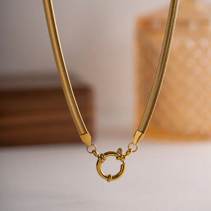 [Echo Fine]Gabriella Gold Necklace