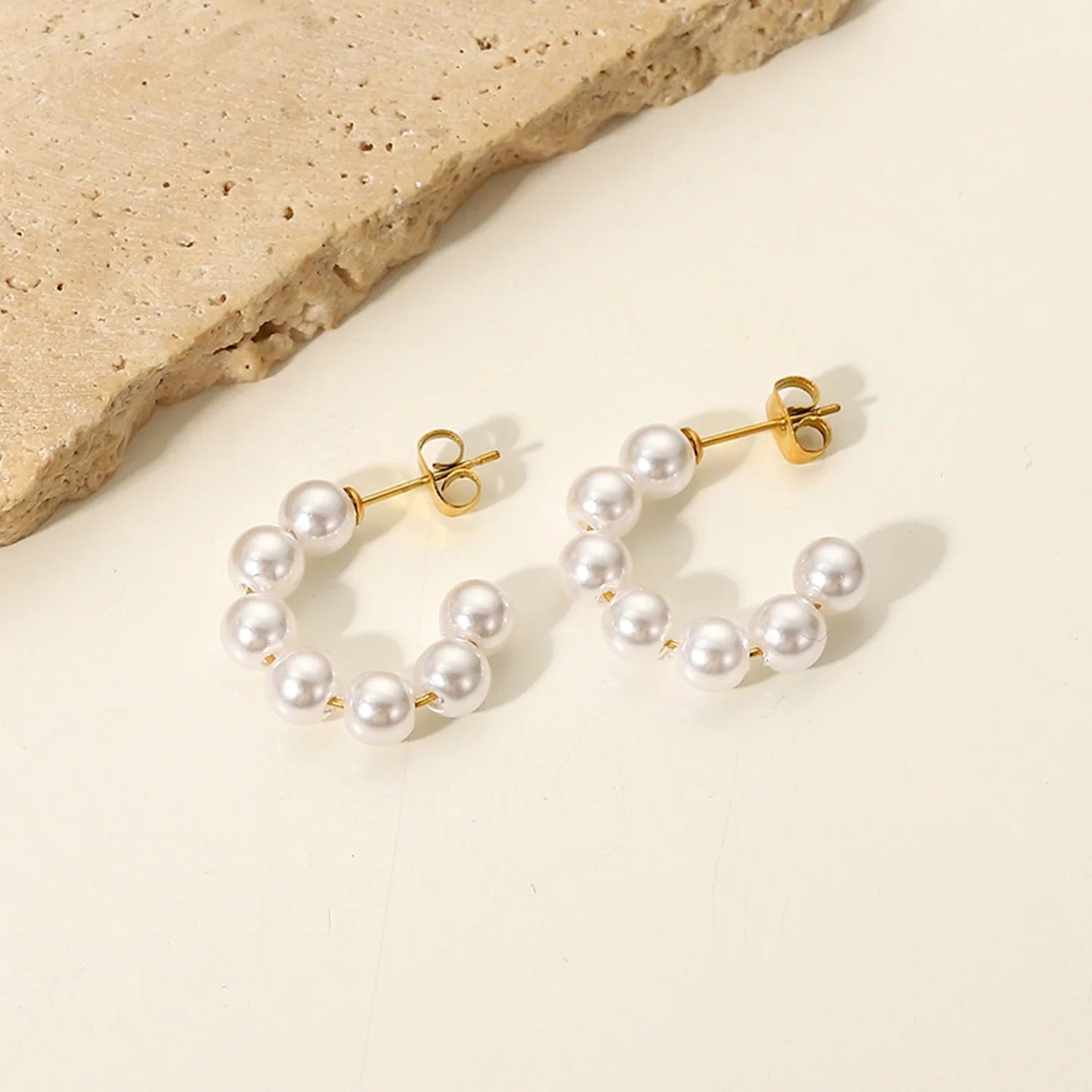 [Echo Fine]Nina Pearl Earrings