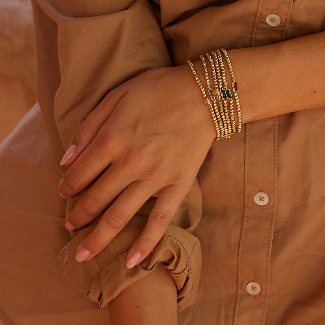 [Echo Fine]Celine Birthstone Bracelet