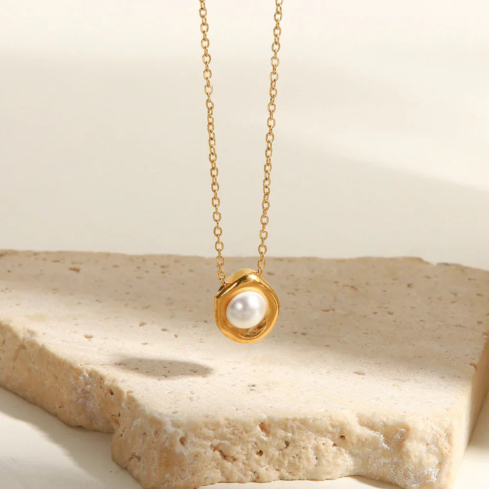 [Echo Fine]Nancy Freshwater Pearl Necklace