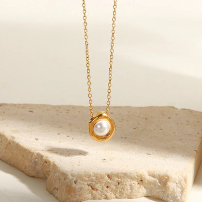 [Echo Fine]Nancy Freshwater Pearl Necklace