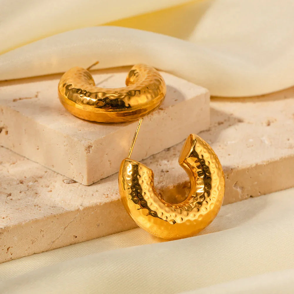 [Echo Fine]Bethany Gold Earrings