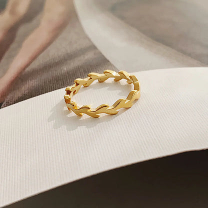 [Echo Fine]Rhea Golden Vine Ring