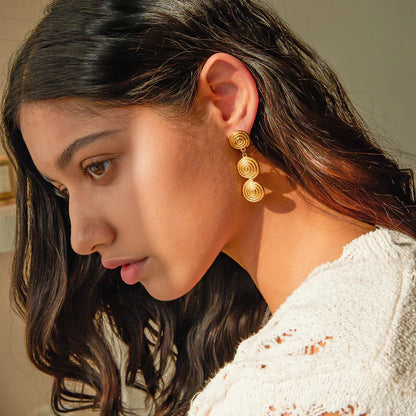 [Echo Fine]Marielle Gold Earrings