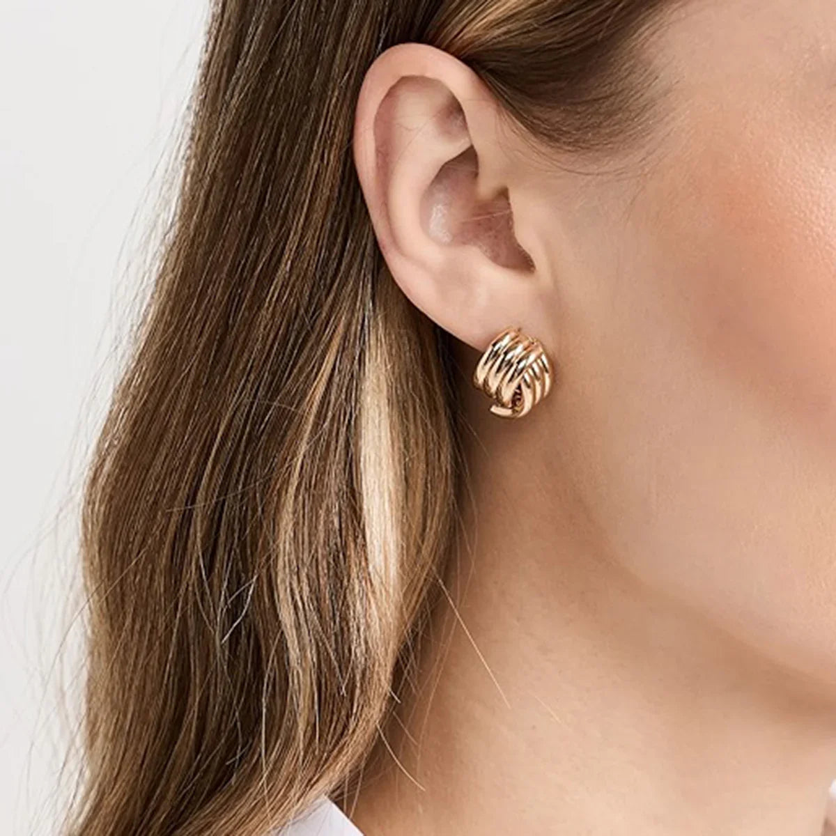 [Echo Fine]Avalon Gold Earrings