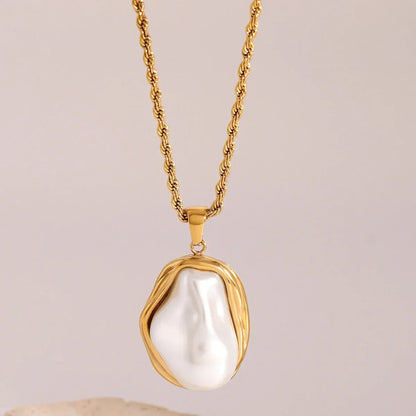 [Echo Fine]Carly Mother Of Pearl Pendant