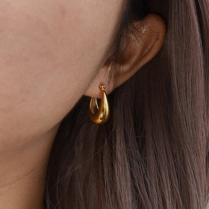 [Echo Fine]Evie Hoop Earrings