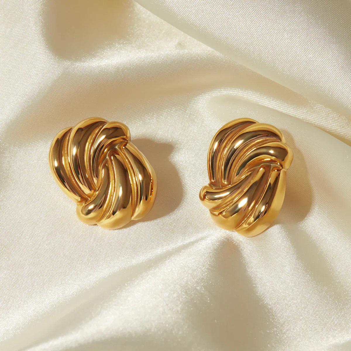 [Echo Fine]Floriana Gold Earrings
