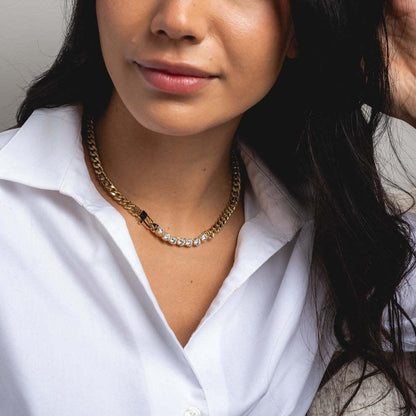 [Echo Fine]Maelle Diamond Necklace