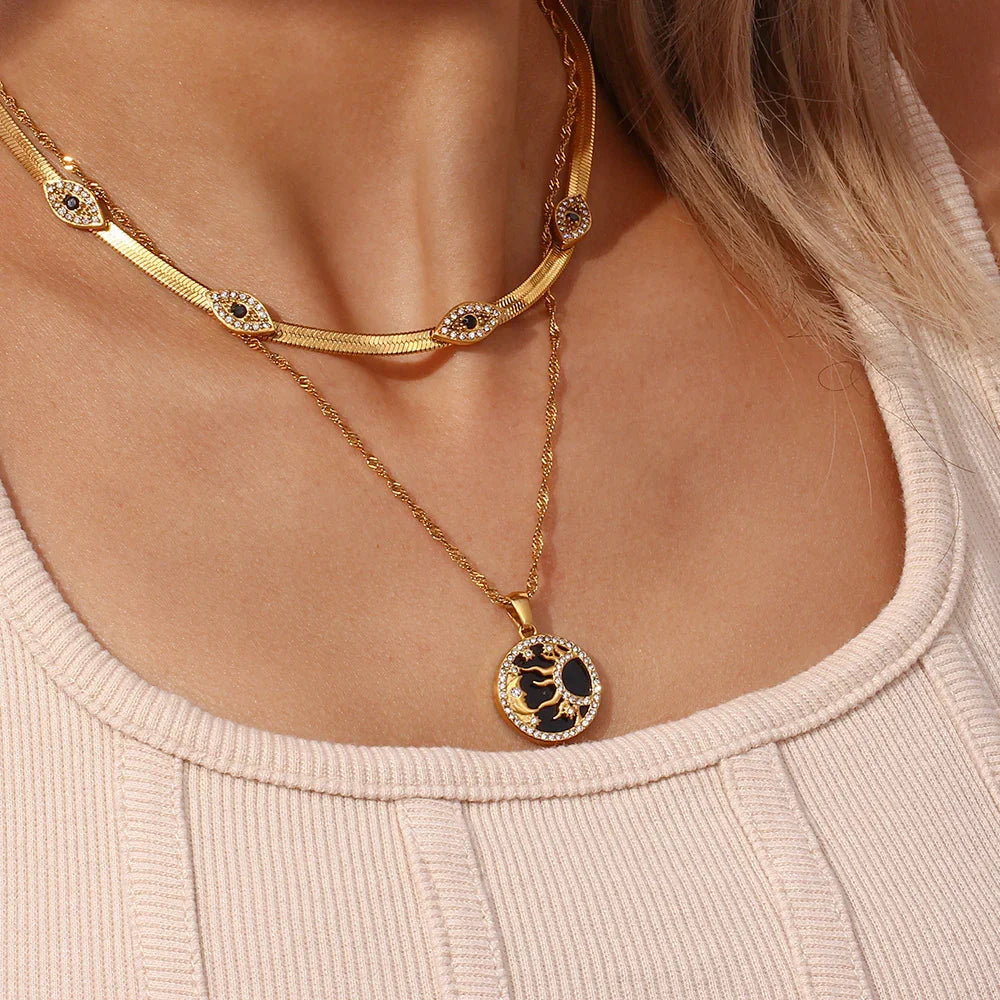 [Echo Fine]Faunne Gold Necklace