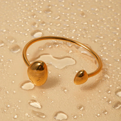 [Echo Fine]Mallory Minimalist Gold Cuff