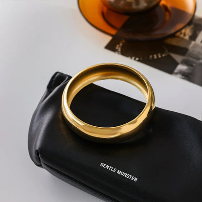 [Echo Fine]Maelis Smooth Gold Bangle