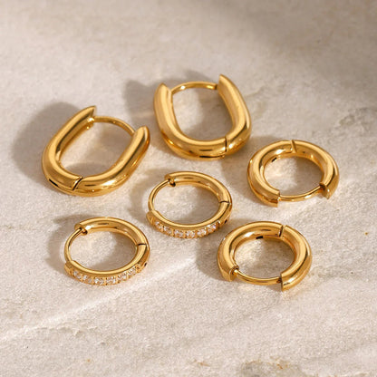 [Echo Fine]Florielle Staple Hoops Bundle