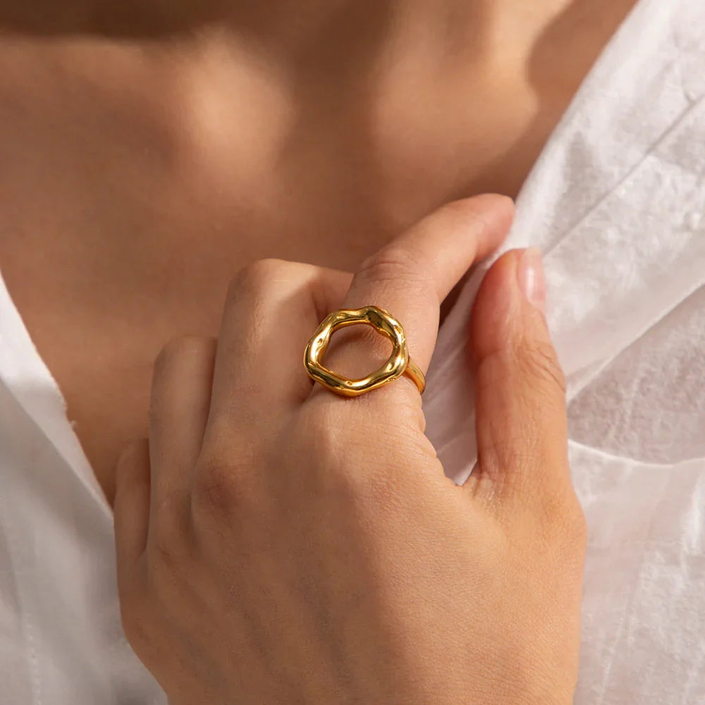 [Echo Fine]Artemis Gold Ring