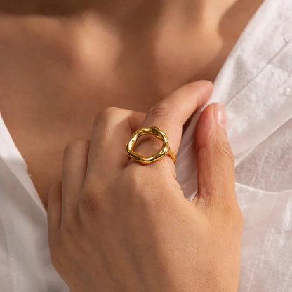 [Echo Fine]Artemis Gold Ring