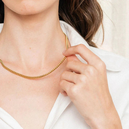 [Echo Fine]Avana Gold Chain Necklace