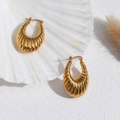 [Echo Fine]Camila Croissant Earrings