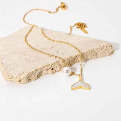 [Echo Fine]Mermaid Freshwater Pearl Necklace