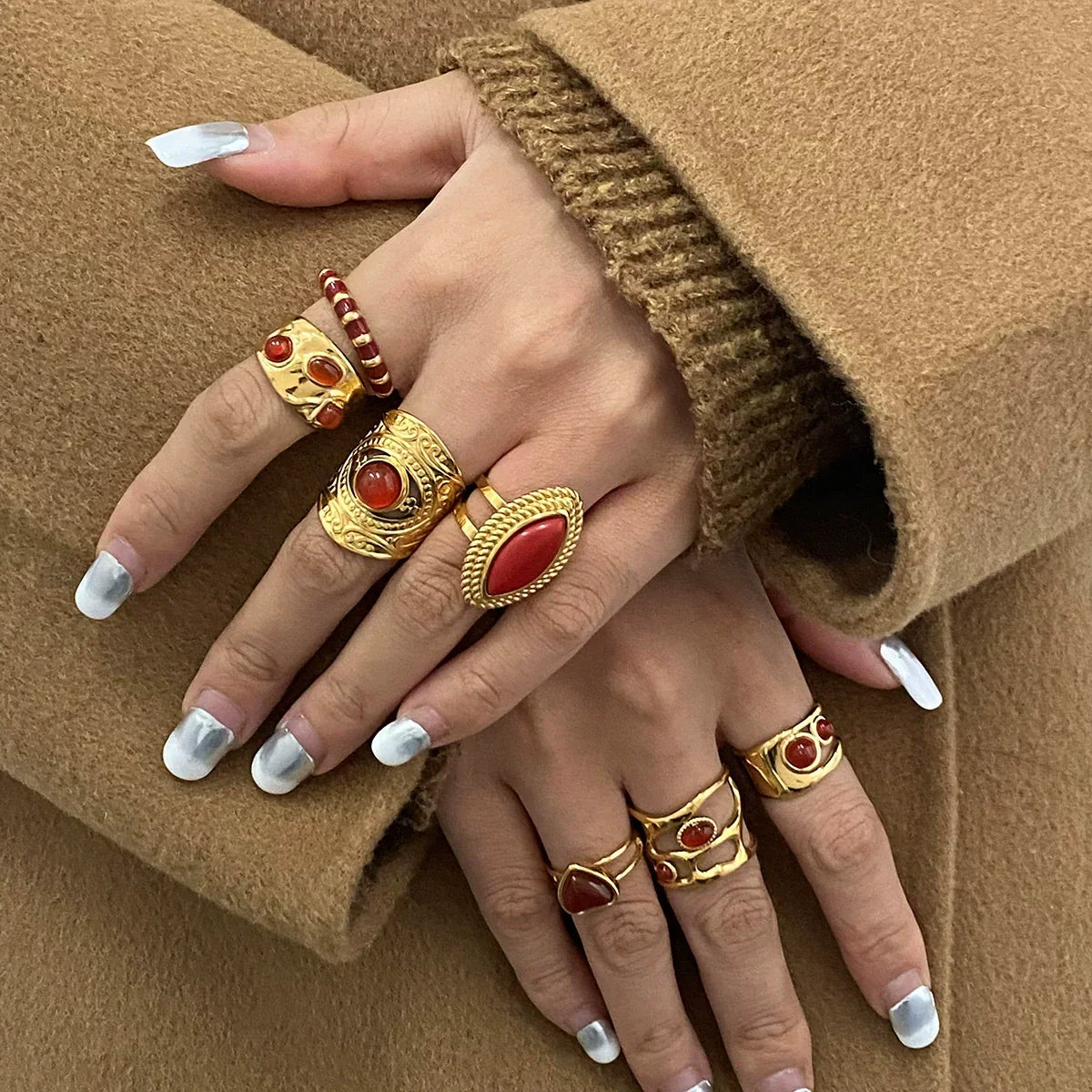 [Echo Fine]Heidi Marquise Gold Ring