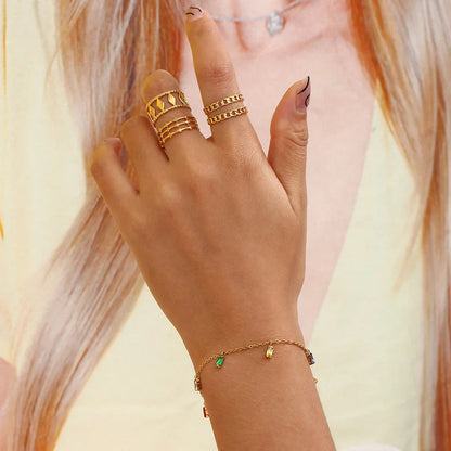 [Echo Fine]Josephine Gemstone Bracelet