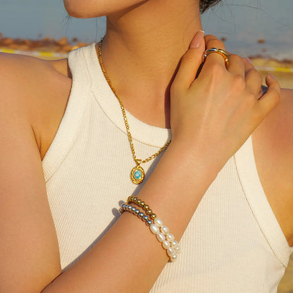 [Echo Fine]Margaux Freshwater Pearl Bracelet