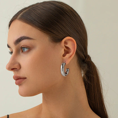 [Echo Fine]Alera Silver Hoops