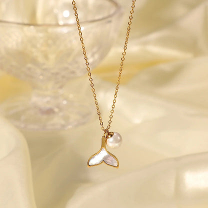 [Echo Fine]Mermaid Freshwater Pearl Necklace
