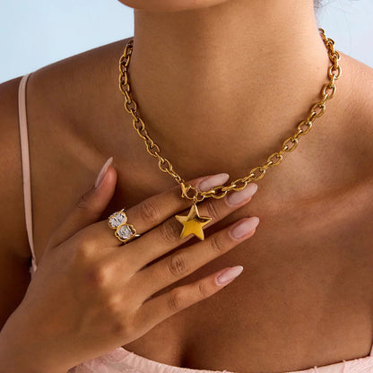 [Echo Fine]Stellaria Gold Star Pendant
