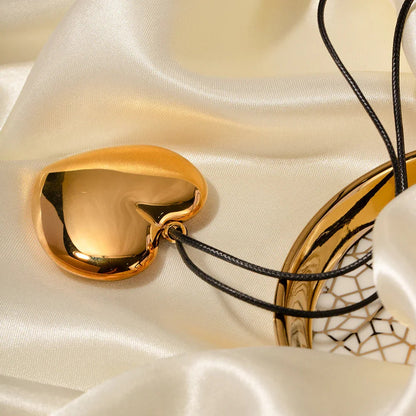 [Echo Fine]Ophelia Gold Heart Necklace