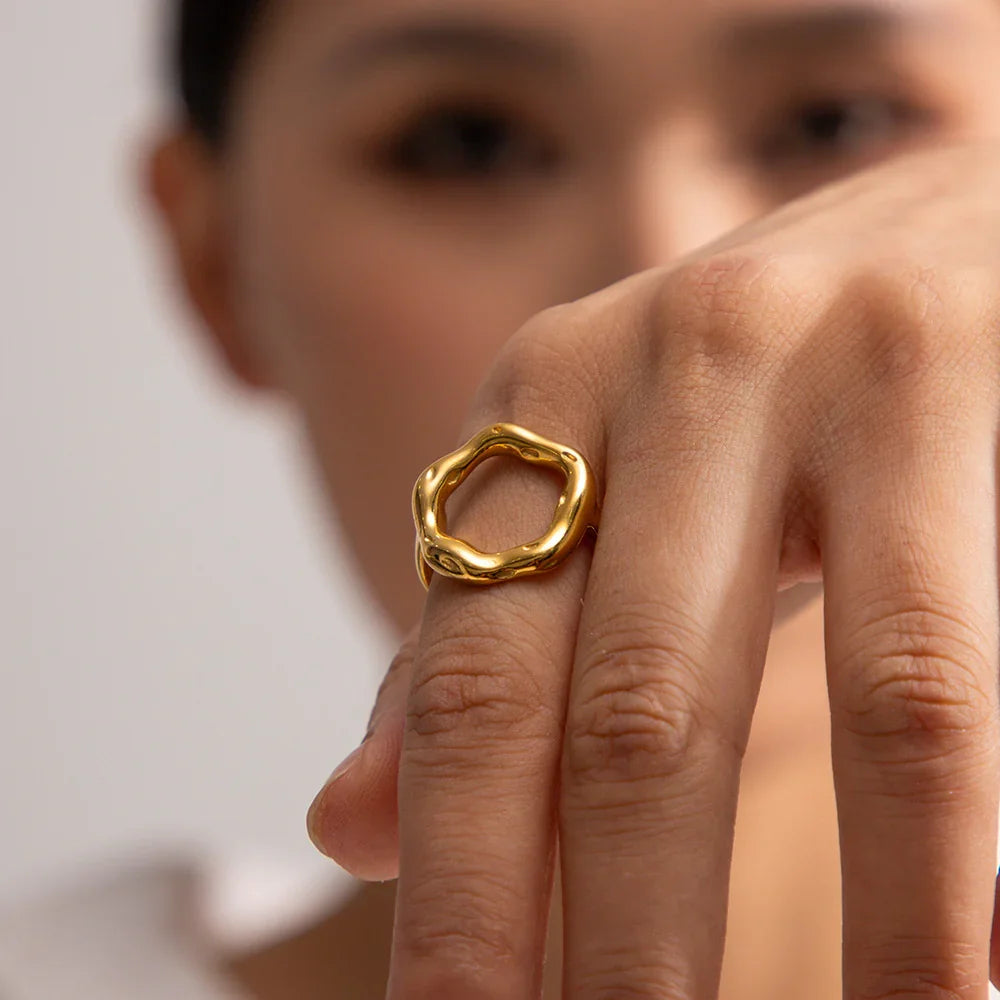 [Echo Fine]Artemis Gold Ring