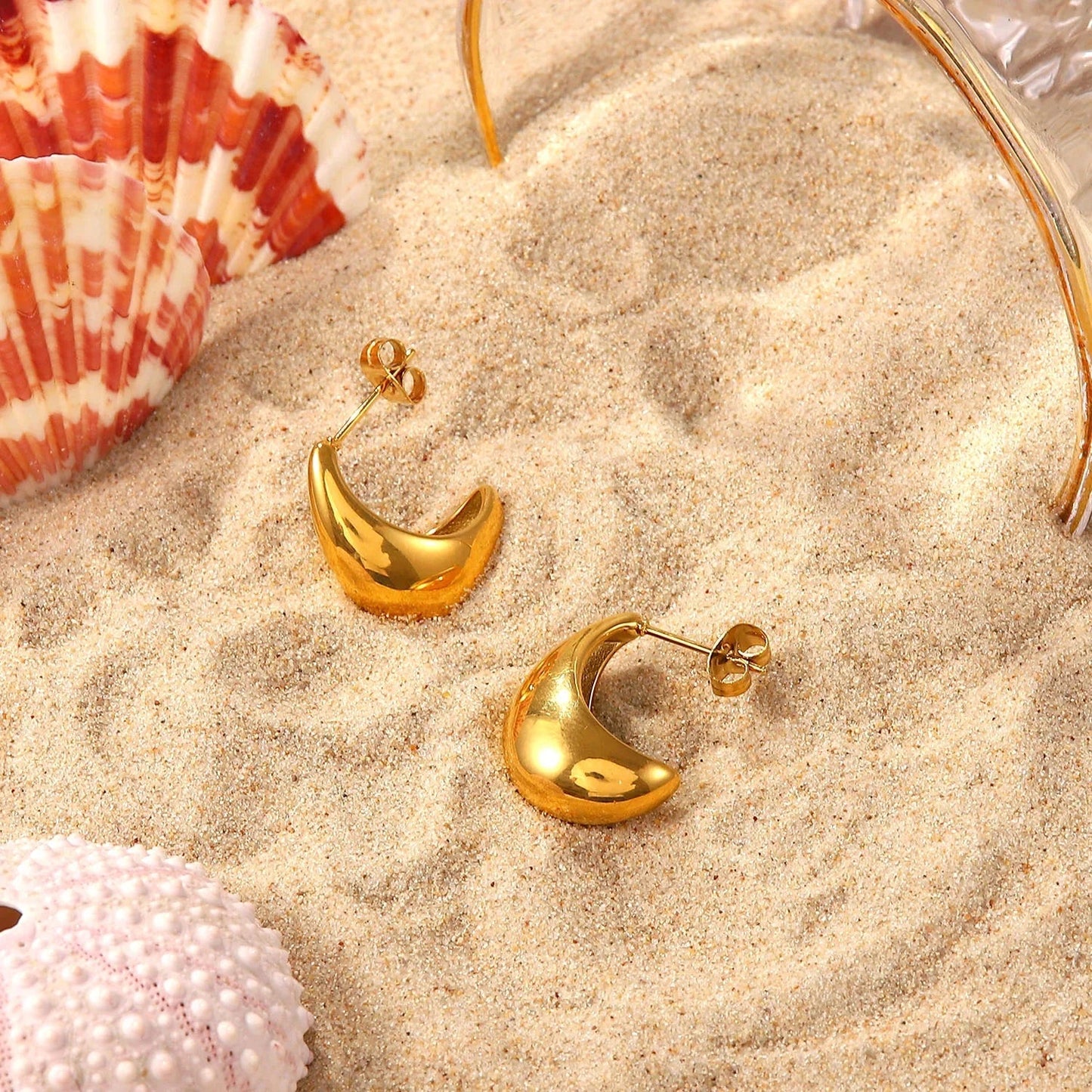 [Echo Fine]Zola Gold Earrings