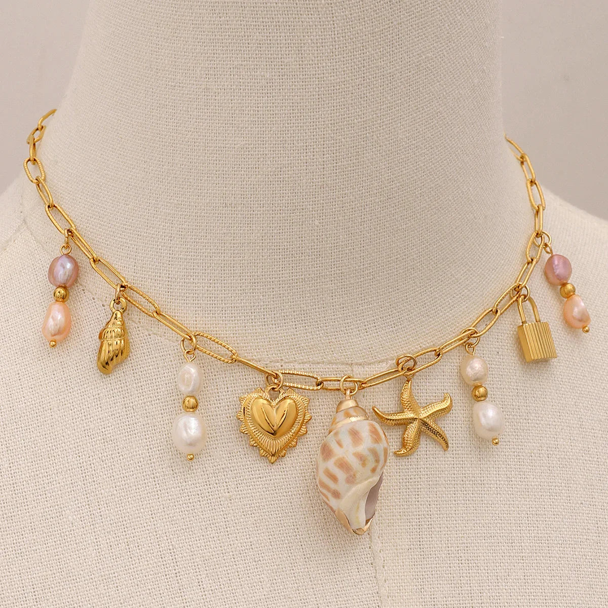[Echo Fine]Pacific Freshwater Pearl Necklace