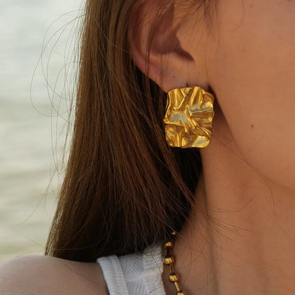 [Echo Fine]Kaia Gold Earrings
