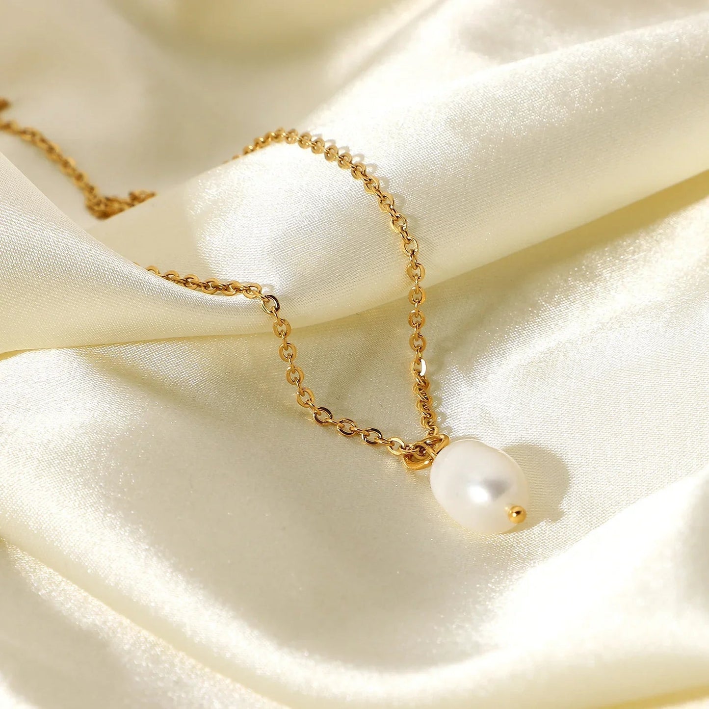 [Echo Fine]Serenade Pearl Necklace