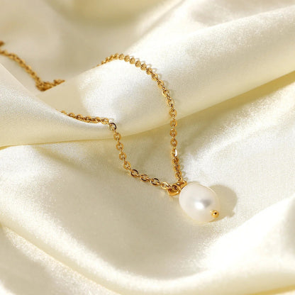 [Echo Fine]Serenade Pearl Necklace