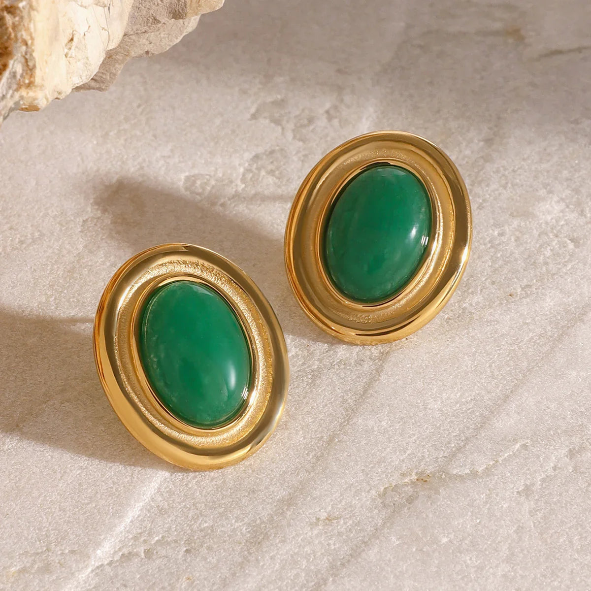 [Echo Fine]Fresca Gemstone Earrings