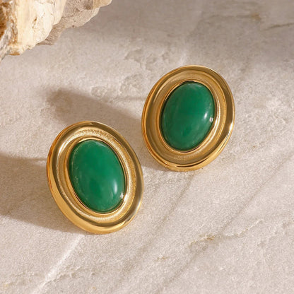 [Echo Fine]Fresca Gemstone Earrings