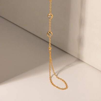 [Echo Fine]Leona Diamond Hand Chain