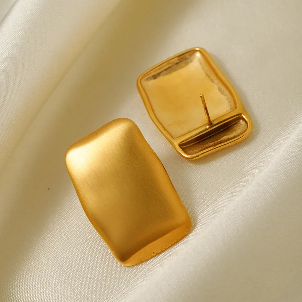 [Echo Fine]Olive Gold Earrings