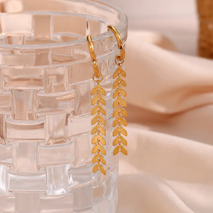 [Echo Fine]Faith Fishtail Earrings