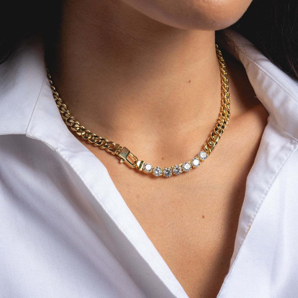 [Echo Fine]Maelle Diamond Necklace